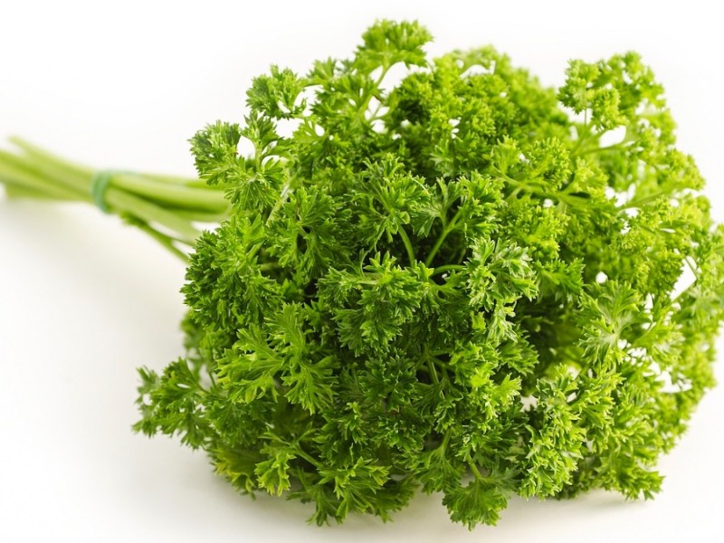 Consider the parsley.